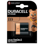 Duracell Özel Yüksek Güçlü Lityum 223 Fotoğraf Pil 6V