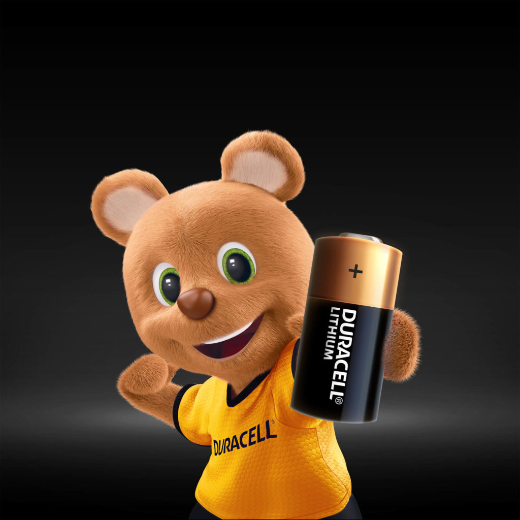 Duracell ayı Yüksek Güçlü Lityum 123 Pil 3V'yi tanıttı