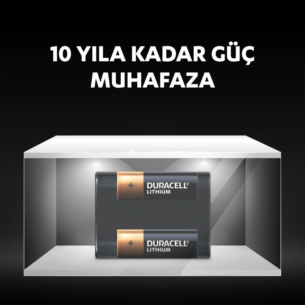 Kullanılmayan özel lityum 245 boyutlu 6V piller, ortam deposunda 10 yıla kadar taze kalır ve çalışır
