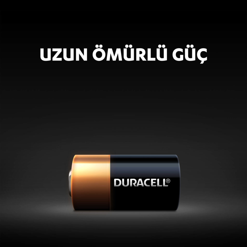 Duracell 28L boyutlu lityum pillerin uzun ömürlü gücü